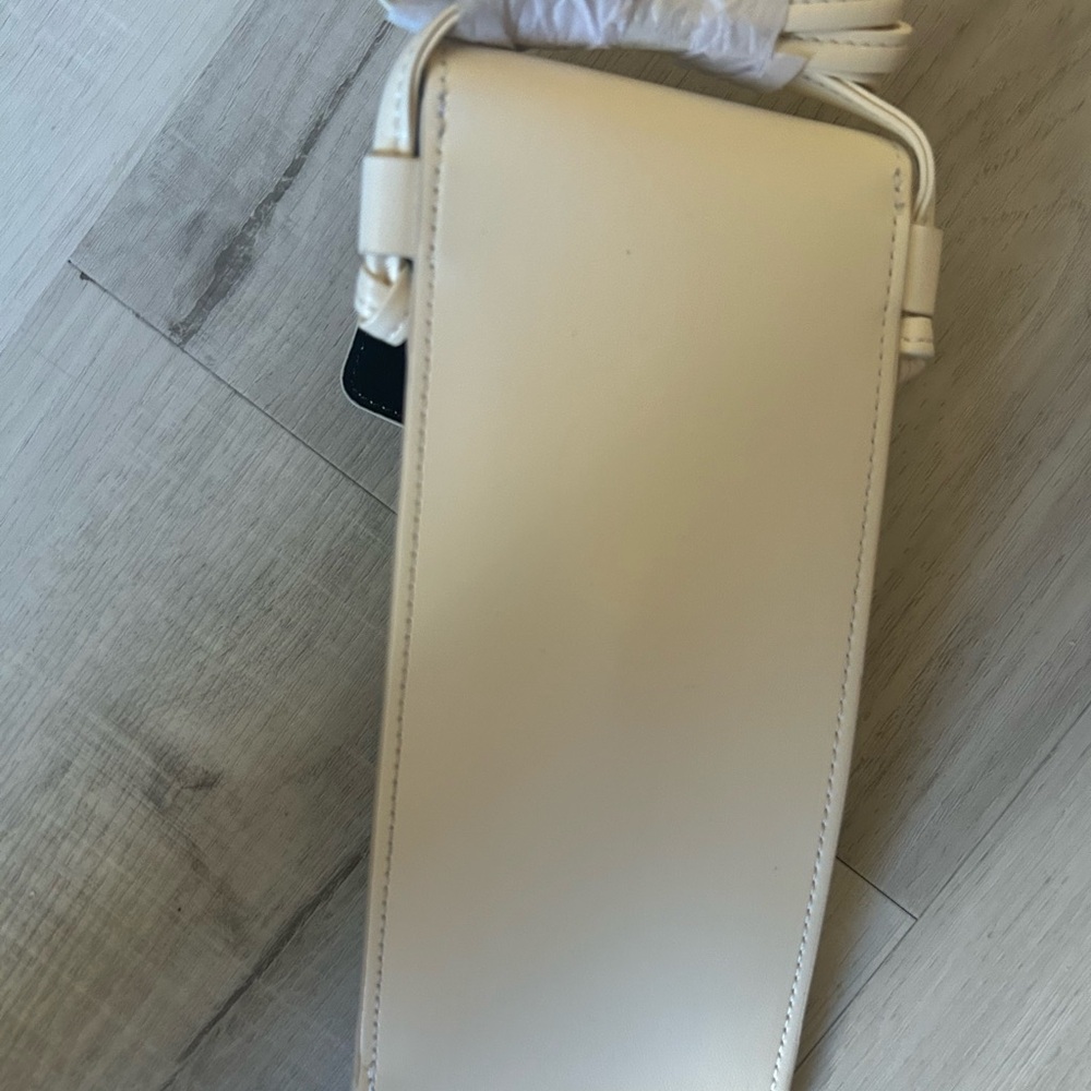 Celine Leather White Phone Holder & Sunglasses Case Crossbody - Picture 5 of 6